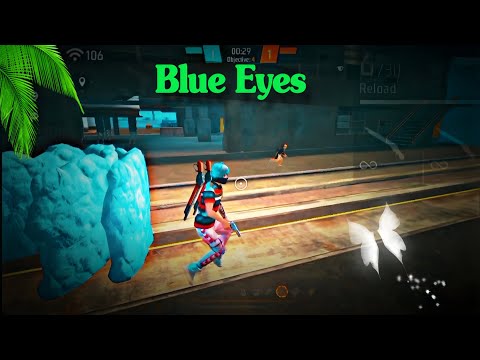 Blue Eyes song 🤩 free fire montage editing 💥 cap cut edit 📲 (free fire edit)