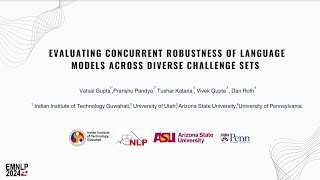 Evaluating Concurrent Robustness of Language Models Across Diverse Challenge Sets