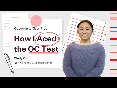 How I Aced the OC Test | Opportunity Class Prep