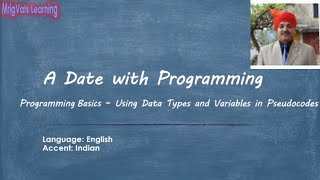 Programming Basics – Using Data Types and Variables in Pseudocodes