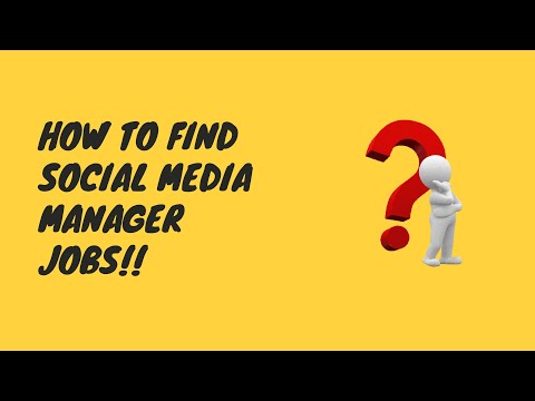 How to find social media manager jobs | Mary Beams