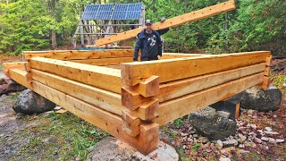 Dovetails Don't have to be Difficult! / Ep5 / Traditional Sauna Build