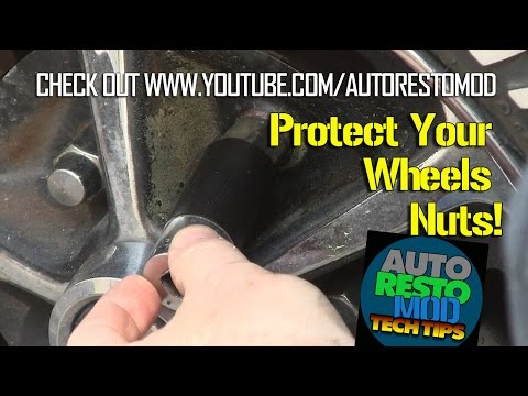 Use Tape to Protect Your Wheels When Taking Off Lug Nuts