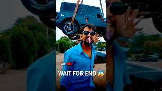 Mr Indian Hacker ne thar uda di💀 Mahindra  |#viral#trending #youtube #thar #car #shorts