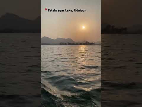 Udaipur Fatehsagar Lake #udaipur #udaipurdairies #udaipurtourist #udaipurlakecity #fatehsagarlake