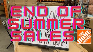 END OF SUMMER SALES | HOME DEPOT | SHOP FOR 2023 | STORE WALKTHROUGH | DECORATING MADE SIMPLE |