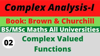 2. Complex Analysis Brown and Churchill