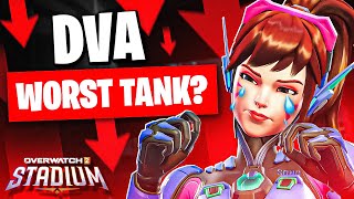 Dva Is Still Struggling In Overwatch Stadium...