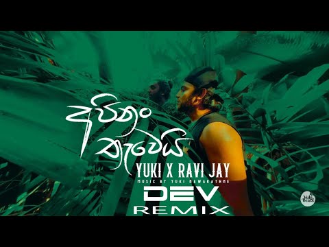 Api Nan Thawei (අපි නං තැවෙයි) Tech House Remix - Yuki Nawaratne ft Ravi Jay (DEV REMIX)