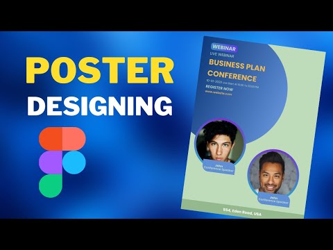 Figma Tutorial - Poster Design in Figma