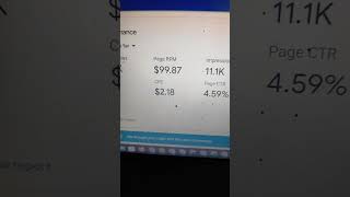 Make money from AdSense approved website | Google AdSense loading method 2023 #shorts