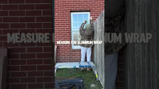 Step by step window replacement🧱🔨 #bluecollar #construction #womeninconstruction #stepbystep