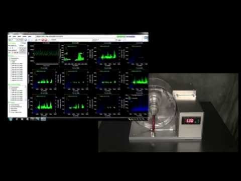 Demonstration video for Datatel Telemetry system and DS data acquisition system