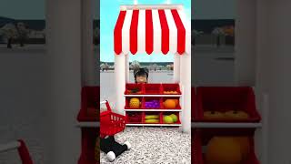 I built a KID'S *mini* SUPERMARKET in bloxburg | Build hackTutorial #welcometobloxburg