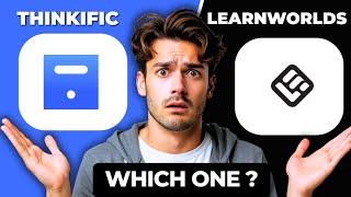 Thinkific vs LearnWorlds Comparison 2025 | Best Online Course Platform