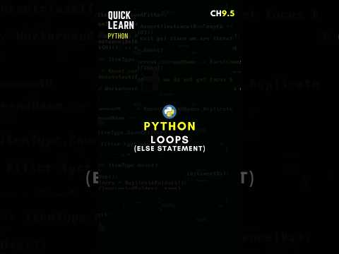 Python Loops - Else Statement #python #codingshorts #loops #pythonforbeginners #shorts