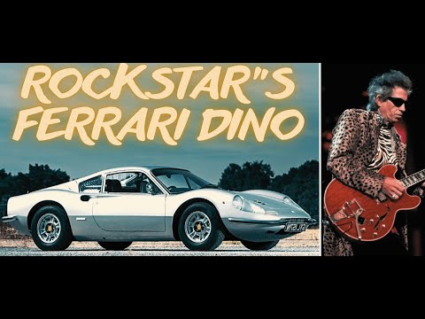 "Rock 'n' Roll Legacy: Keith Richards' Iconic Ferrari Dino 246 GT"