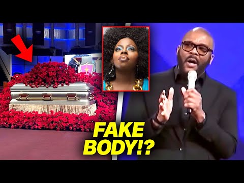 SHOCKING Footage Of Angie Stone Funeral Goes Viral │ Chaos Erupts Over Tyler Perry Speech