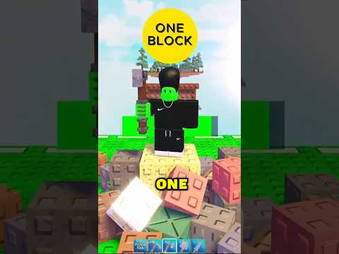 ONE BLOCK TO RULE THEM ALL 🤠