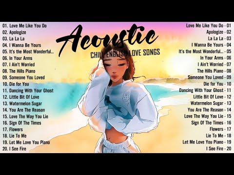 Best Acoustic Songs 2025 🍓 Top Chill Love Songs Cover 2025 🍓 Soft Acoustic Love Songs