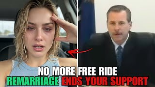 Ex-Wife DEMANDS spousal support even AFTER remarrying — pure entitlement EXPOSED