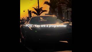 Programmer lifestyle 🥶