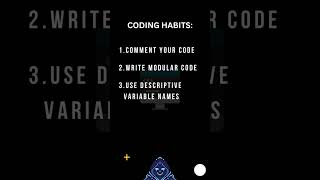 coding habits....{}