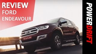 2016 Ford Endeavour : Review : PowerDrift