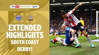 SOUTH COAST DERBY! | Portsmouth v Southampton extended highlights