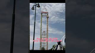 #cedarpoint #powertower #ohio #amusmentpark #fun Power tower is such a good drop tower