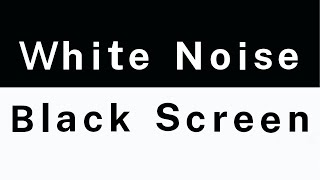 10 Hours Black Screen White Noise | No Ads - Sleep, Study, Focus Aid