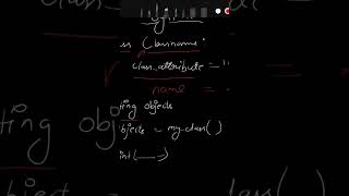 Syntax of OOP (Object Oriented Programming) in python