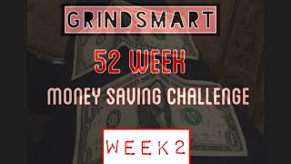 2019 GrindSmart 52 Week  Money Saving Challenge :Week  2