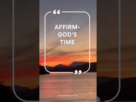 God Is Never Late! #godsplan time #faith #faithoverfear #trust #faith #divine #short #shorts #God