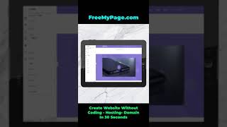 Website Builder - How To Create App Website With No Coding - No Hosting - No Domain - FreeMyPage