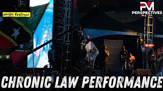Chronic Law Performance at St. Kitts Music Festival 2025