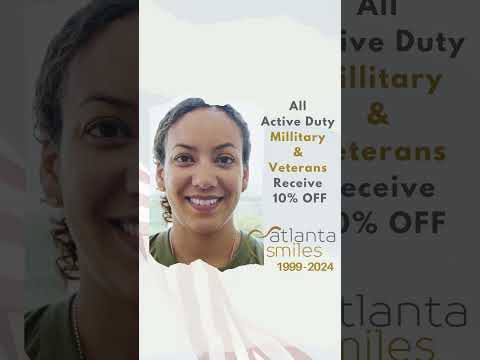Veterans & Military 10% Discount for Dental Services at Atlanta Smiles