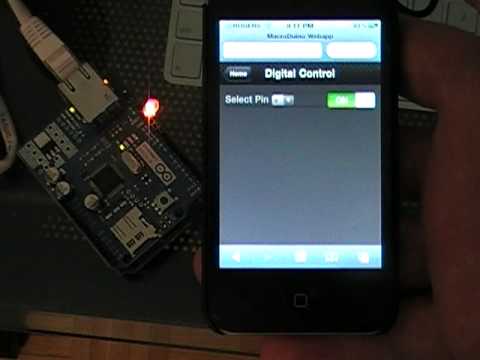 Arduino Ethernet Webapp