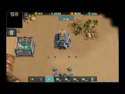 AI Desert Cross map move base set up, using cyclones in 1 clean sweep (solo)