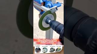 Transforming a Hand Drill into an Angle Grinder! #DIYhack