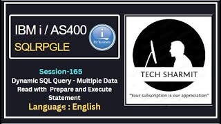 Dynamic Sql Query - Multiple Data Read with Prepare and Execute Statement in IBMi DB2 | SQLRPGLE IBM