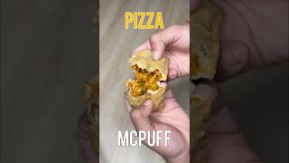 Pizza Puff🥐#food #foodie #foodvlog #minivlog #foodblogger #tasty #mcdonalds #pizza #comparison #new