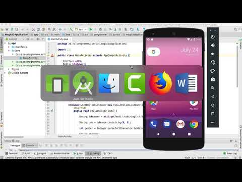 34   Creating a Signed APK file  | Learn Android Application Development