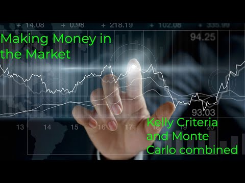 Making Money in the Market: Combining Kelly Criteria and Monte Carlo to trade stocks