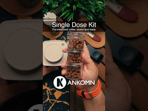 Unboxing ANKOMN Single Dose Kit ☕ | تفريغ قهوة بجرعة واحدة محكمة الإغلاق