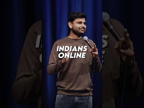 We stand out online. #standupcomedy #Indians #indianstandup