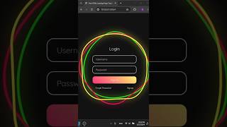 Animated Login Form #webleb #coding #html #asmrkeyboard #webcode