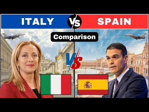 Italy vs Spain Country Comparison 2025 / Spain vs Italy Country Comparison 2025.