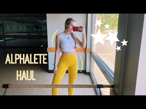 ALPHALETE TRY-ON HAUL