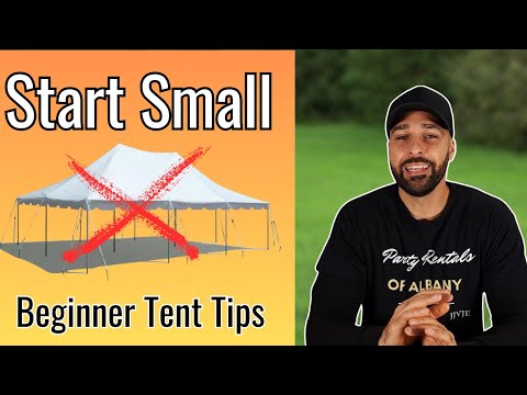We Tested Pop Up Tents and Traditional Rentals Here's What's Best for Beginners